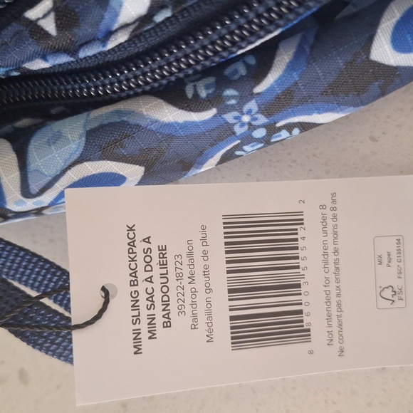 Vera Bradley mini sling backpack